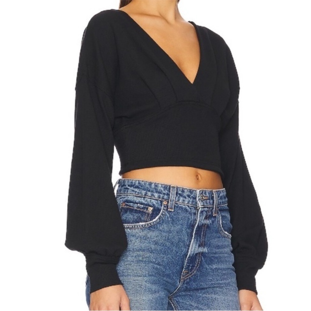NEW Free People We The Free All Nighter Long Sleeve Sz M